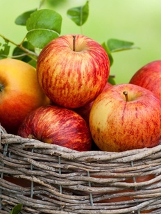 Яблоки — с творогом и мясом
