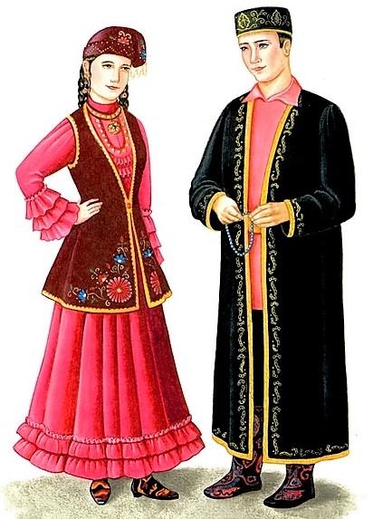 традиционная одежда татар
