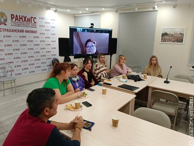 Телемост "Астрахань — Калмыкия": Школа межэтнической журналистики связала два региона юга России