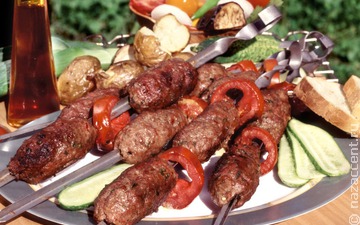 Шашлык из печени по-казахски