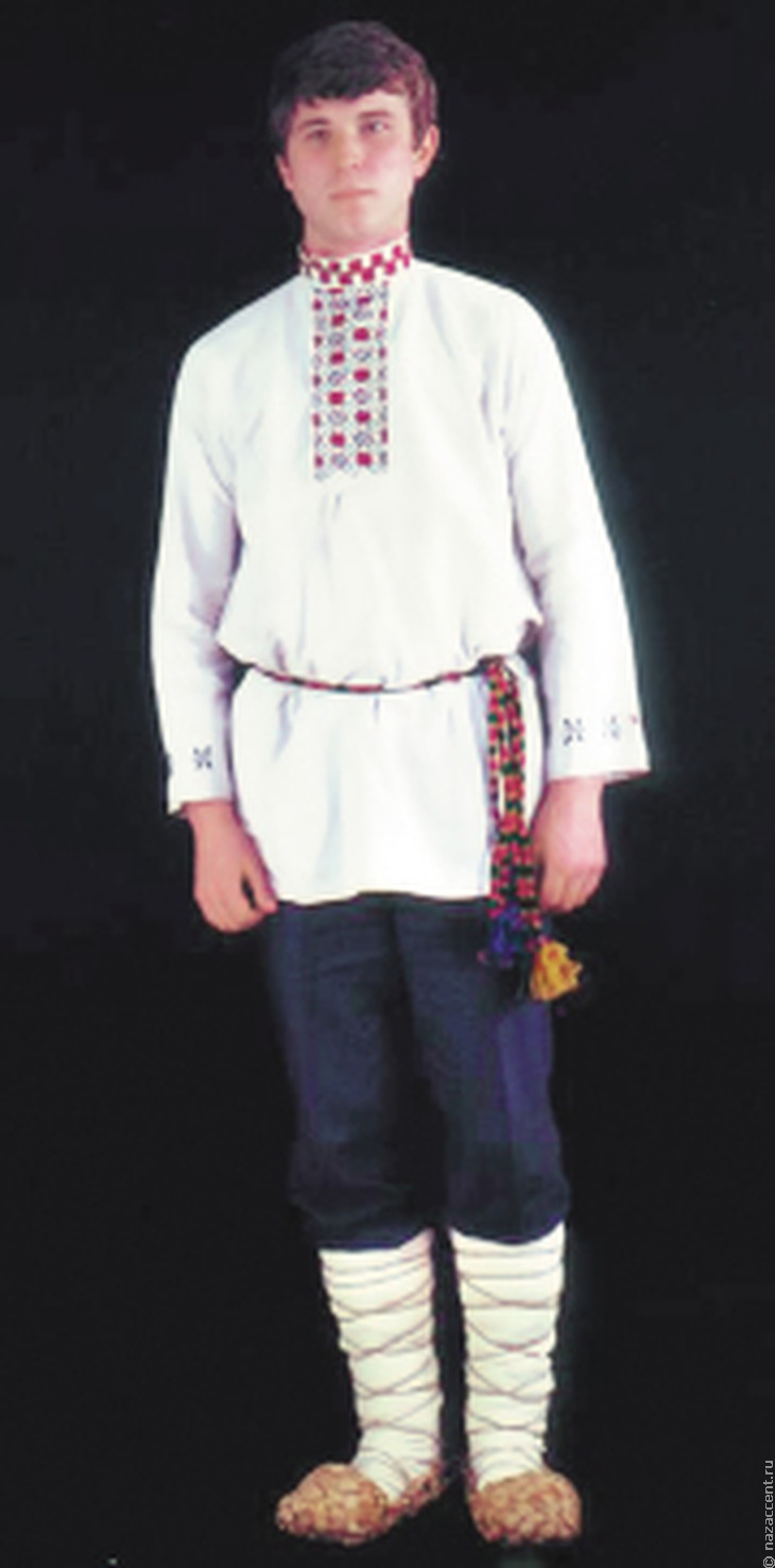 Мордовский народный костюм мужской