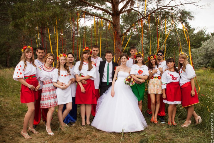 Лучшие фотографии конкурса "Моя большая национальная свадьба" - Национальный акцент