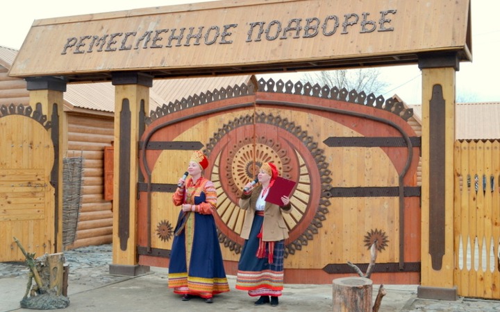 В Астраханской области открыли "Ремесленное подворье"