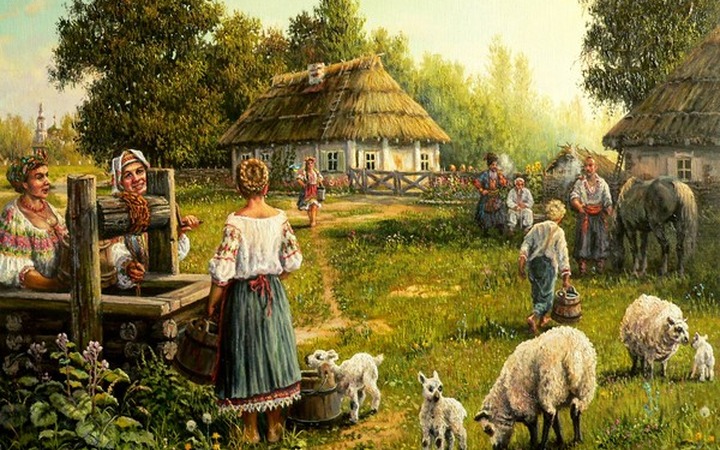 Веселы привалы, где казаки запевалы