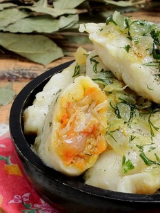 Пельмени с квашеной капустой (сылалтэм кубистаен пельнянь)
