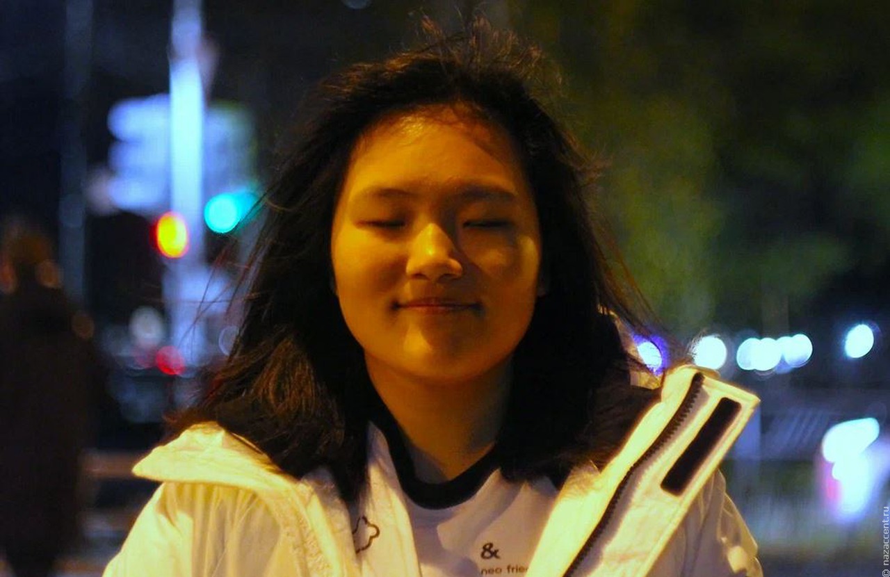 Глядя на северное сияние из Поднебесной