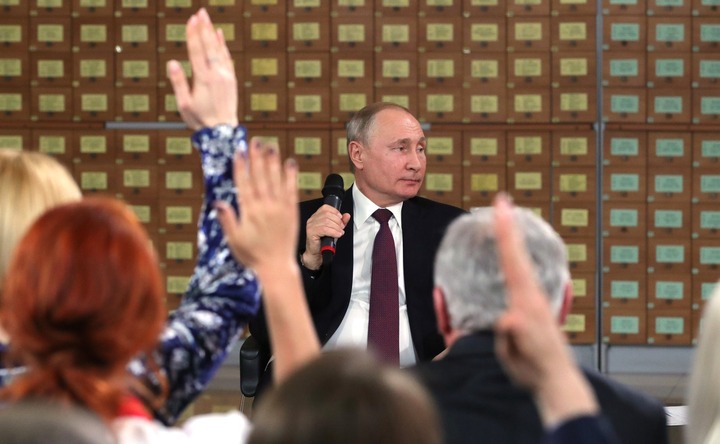 Путин поприветствовал участников открытия Года языков коренных народов в Югре
