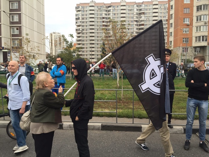 Националисты приняли участие в митинге оппозиционеров в Москве