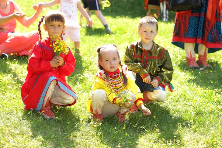 Участники фотоконкурса "Дети России" - Национальный акцент
