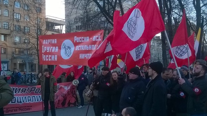 День русской нации отметили в нескольких городах пикетами и митингами
