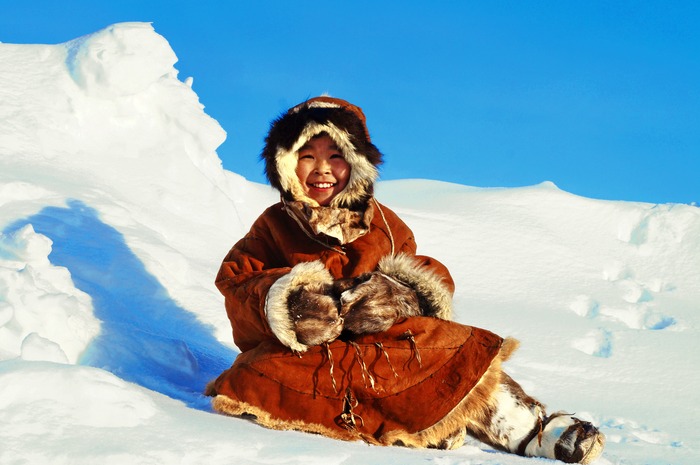 Национальная одежда эскимосов