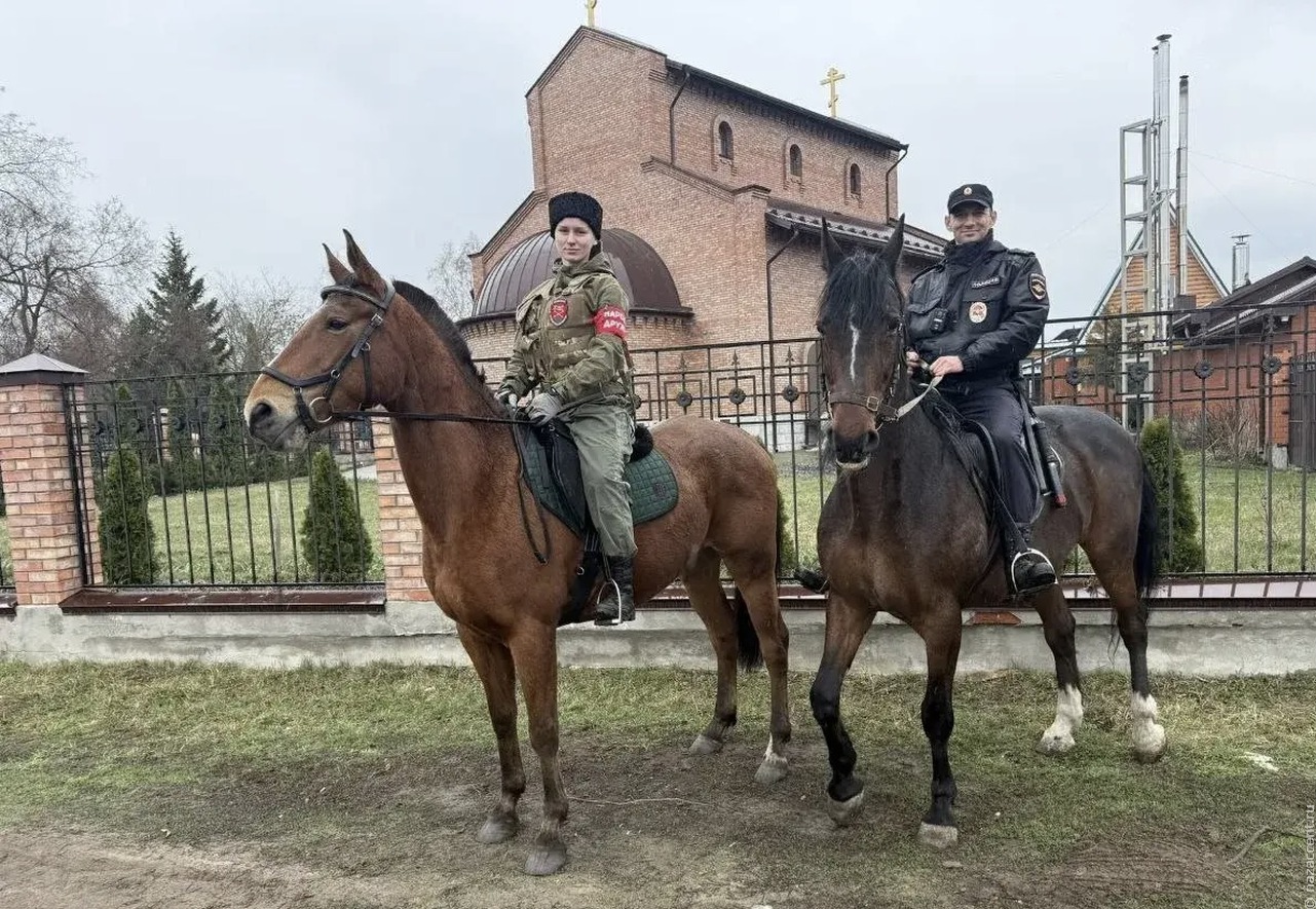 В Воронеже казаки начали патрулировать улицы вместе с полицией