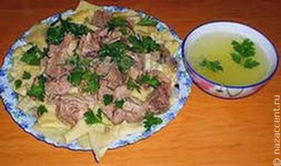 Бешбармак - национальное казахское блюдо