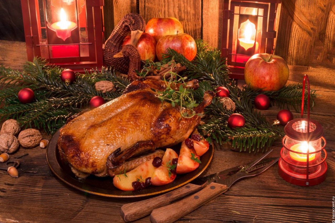 Запечь гуся