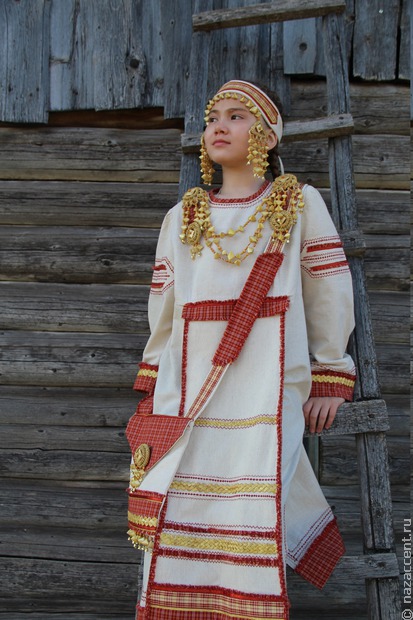 Одежда северных Удмуртов. Удмуртская народная одежда.