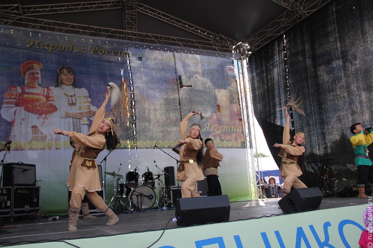 Празднование Ысыаха-2013 в Москве - Национальный акцент