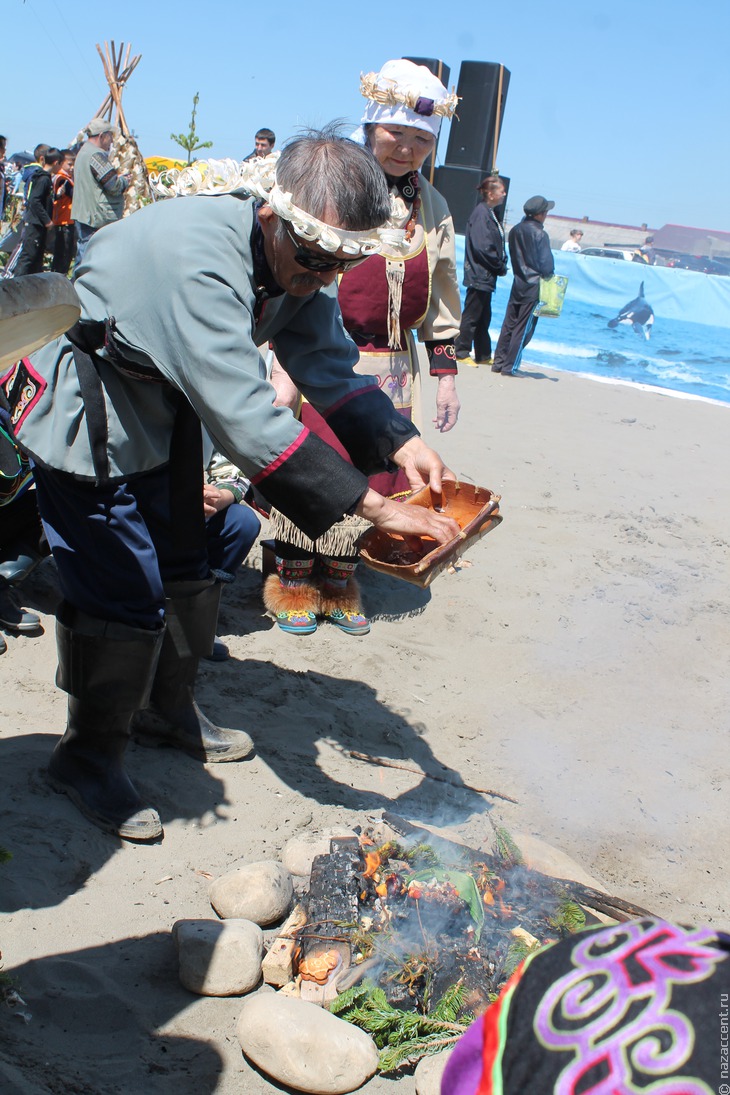 Праздник-обряд коренных народов Сахалина "Кормление духа – хозяина моря" - Национальный акцент