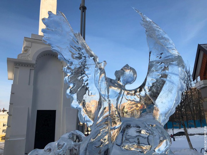 На набережной в Петрозаводске появятся снежные и ледовые фигуры персонажей русских сказок