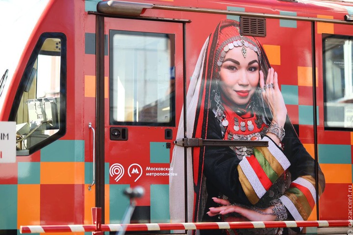 В Москве запустили поезд, посвященный истории и культуре Башкортостана