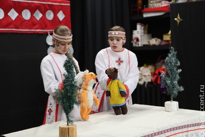 Куклами ожившая чувашская сказка