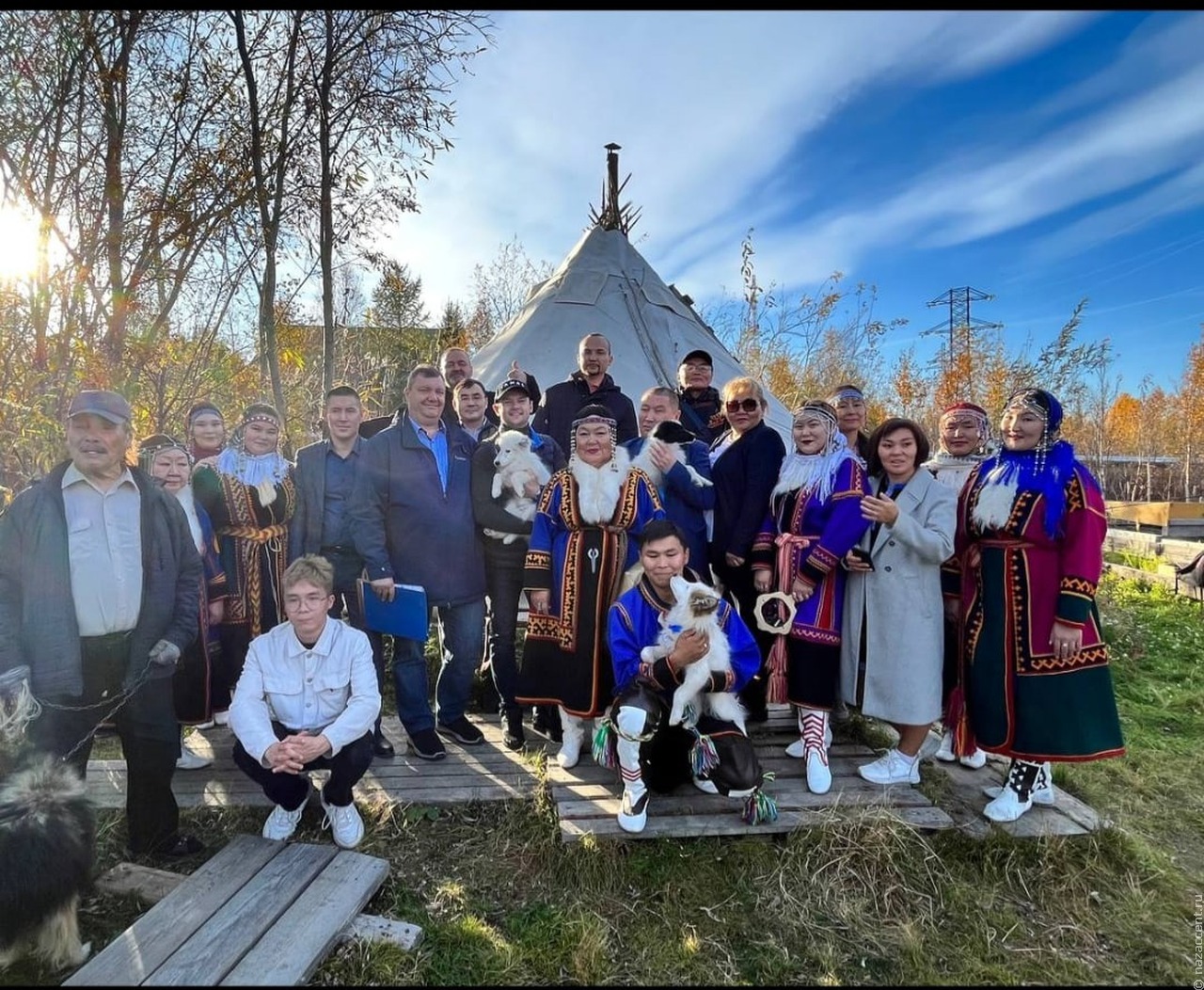 На Ямале открыли первый центр разведения ненецкой оленегонной лайки