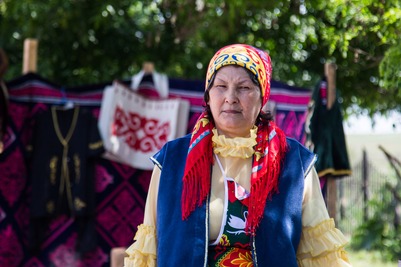 Казахский праздник "Жайлау той" в Астраханской области
