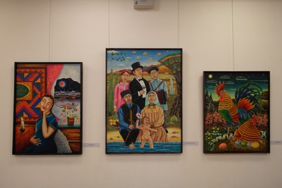 Выставка татарских художников в Московском доме национальностей