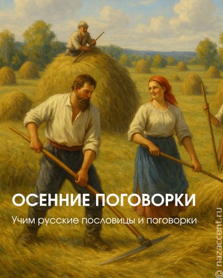 В русских пословицах про осень грусти нет — только благодарность и аппетит