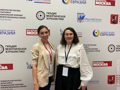    Выпускницы саранской ШМЖ приняли участие во всероссийском медиафоруме