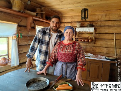 В Финно-угорском этнопарке прошли съемки шоу о  национальных блюдах коми