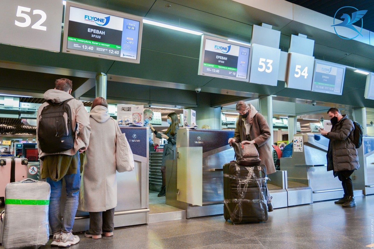 В аэропорту Внуково посадку на рейс будут объявлять на грузинском и армянском языках