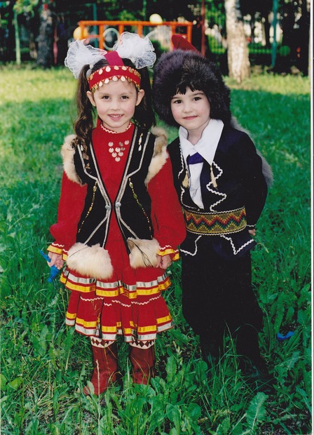 Башкирский национальный костюм для мальчика