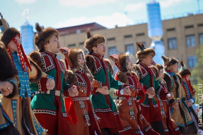 В Якутске станцевали Осуохай