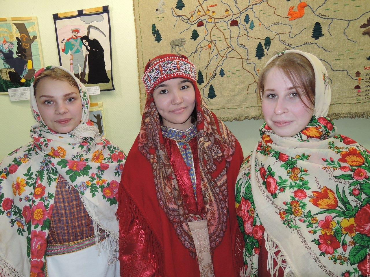 Коми национальная игра объединила русских, коми и киргизских студенток