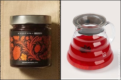 В России начали продавать варенье "Хохлома" и древнерусский напиток из калины