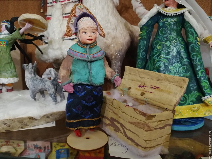 Конкурс ватной игрушки "Сказки народов России - кукольная этнография" - Национальный акцент
