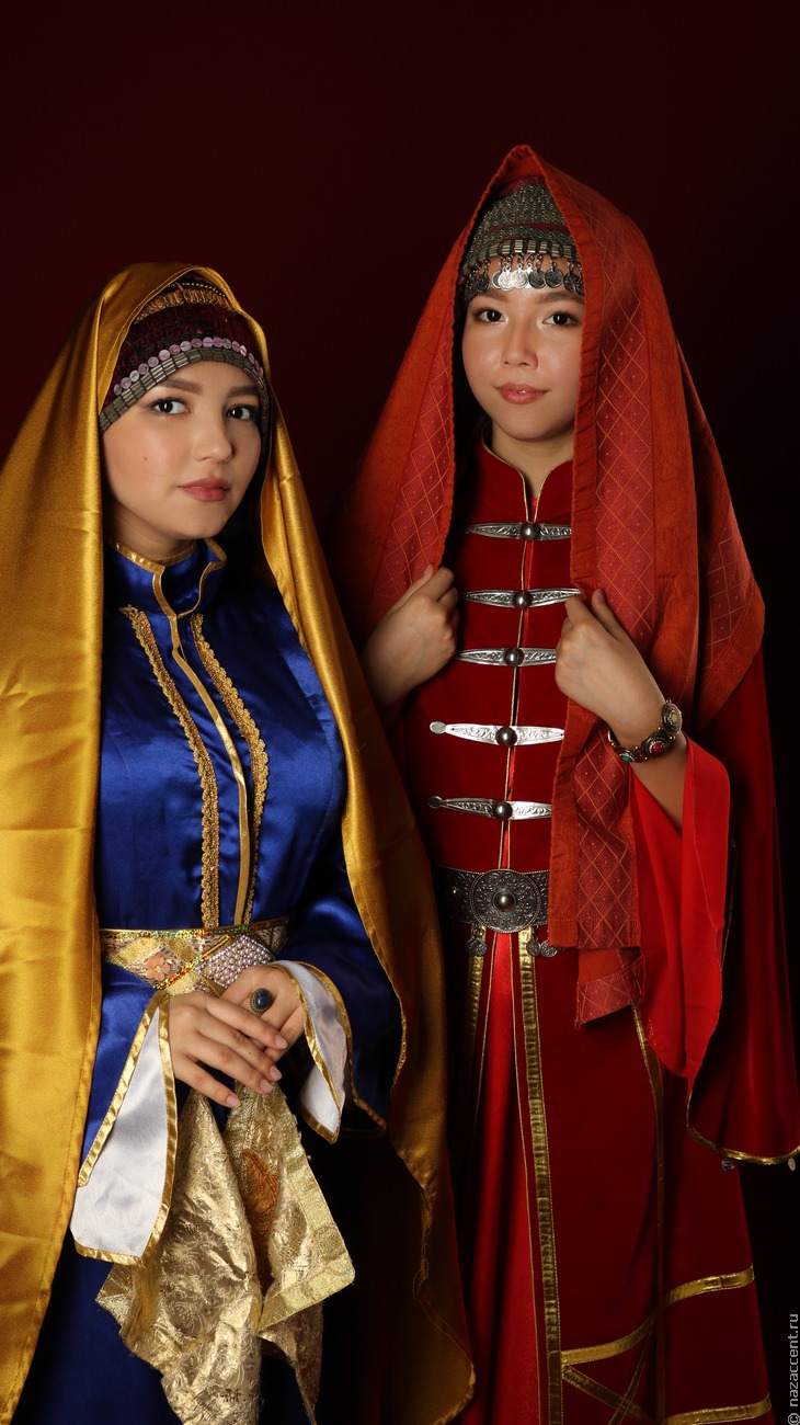 Этнографические костюмы астраханских ногайцев-карагашей - Национальный акцент