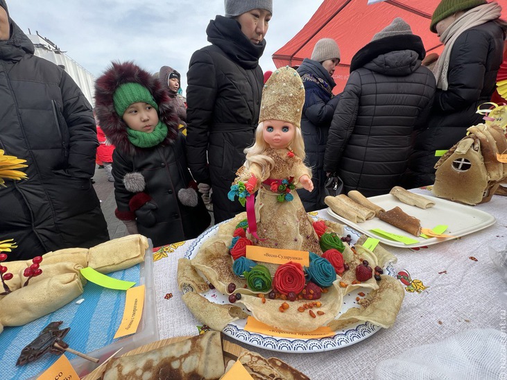 Масленица в Туве - Национальный акцент