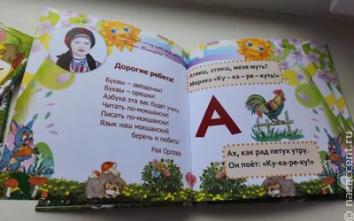 В Мордовии выпустят азбуку в стихах на мокшанском и русском языках