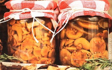 Хрустящие лисички по-уральски