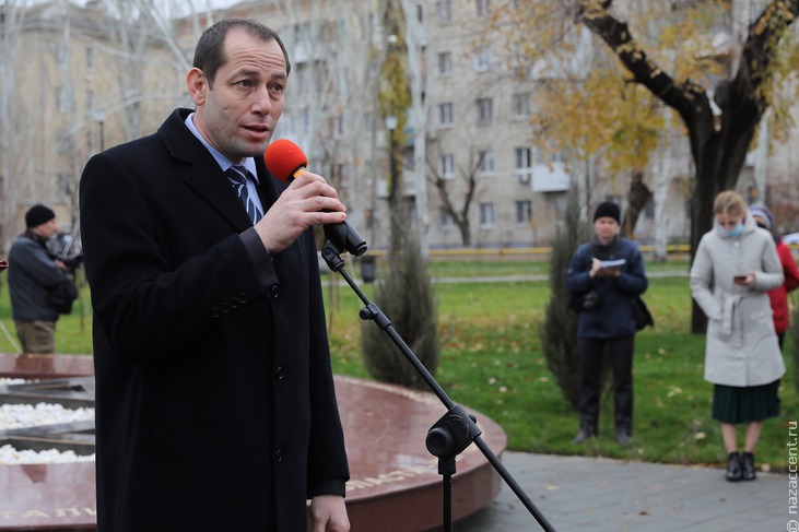 Открытие памятного знака жертвам Холокоста в Волгограде - Национальный акцент