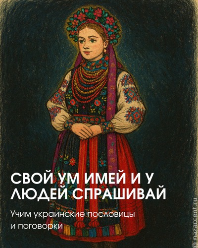 Украинские пословицы: про хлеб, про дом и про семью
