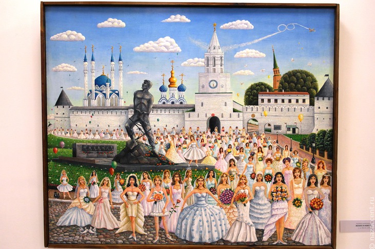 Выставка татарских художников в Московском доме национальностей - Национальный акцент
