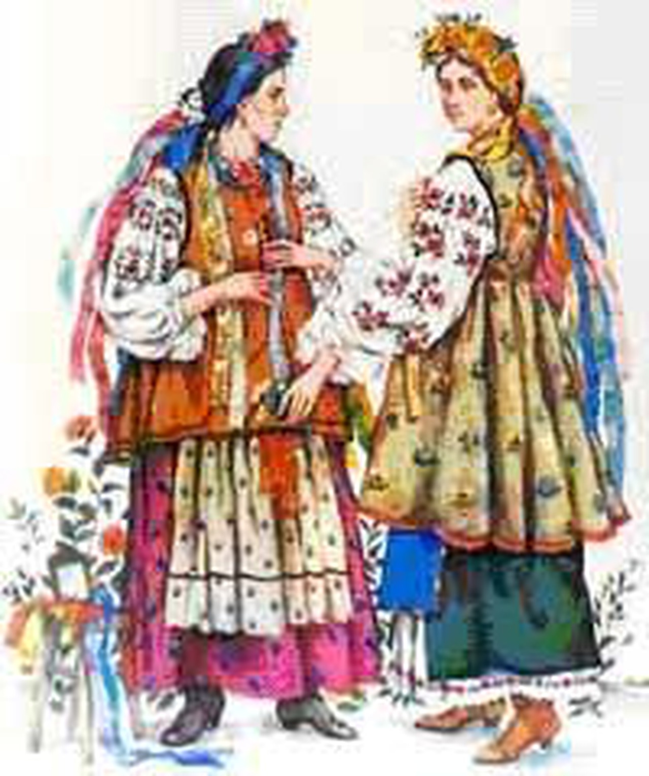 Особенности национальной русской женской одежды