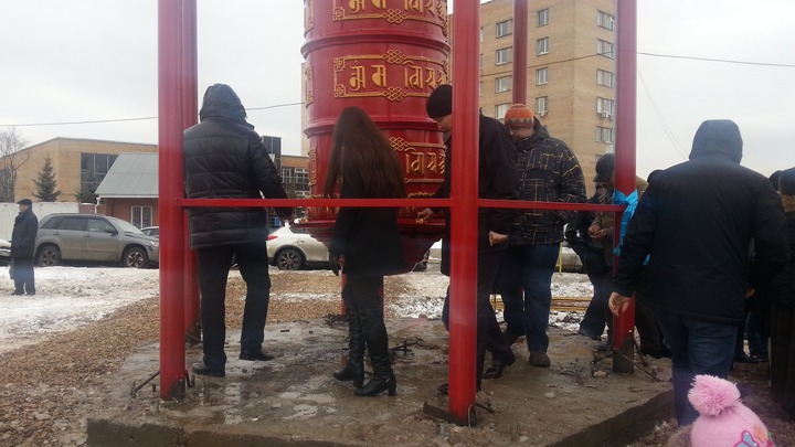 По инициативе калмыков в Москве открыли "Пагоду Рая"