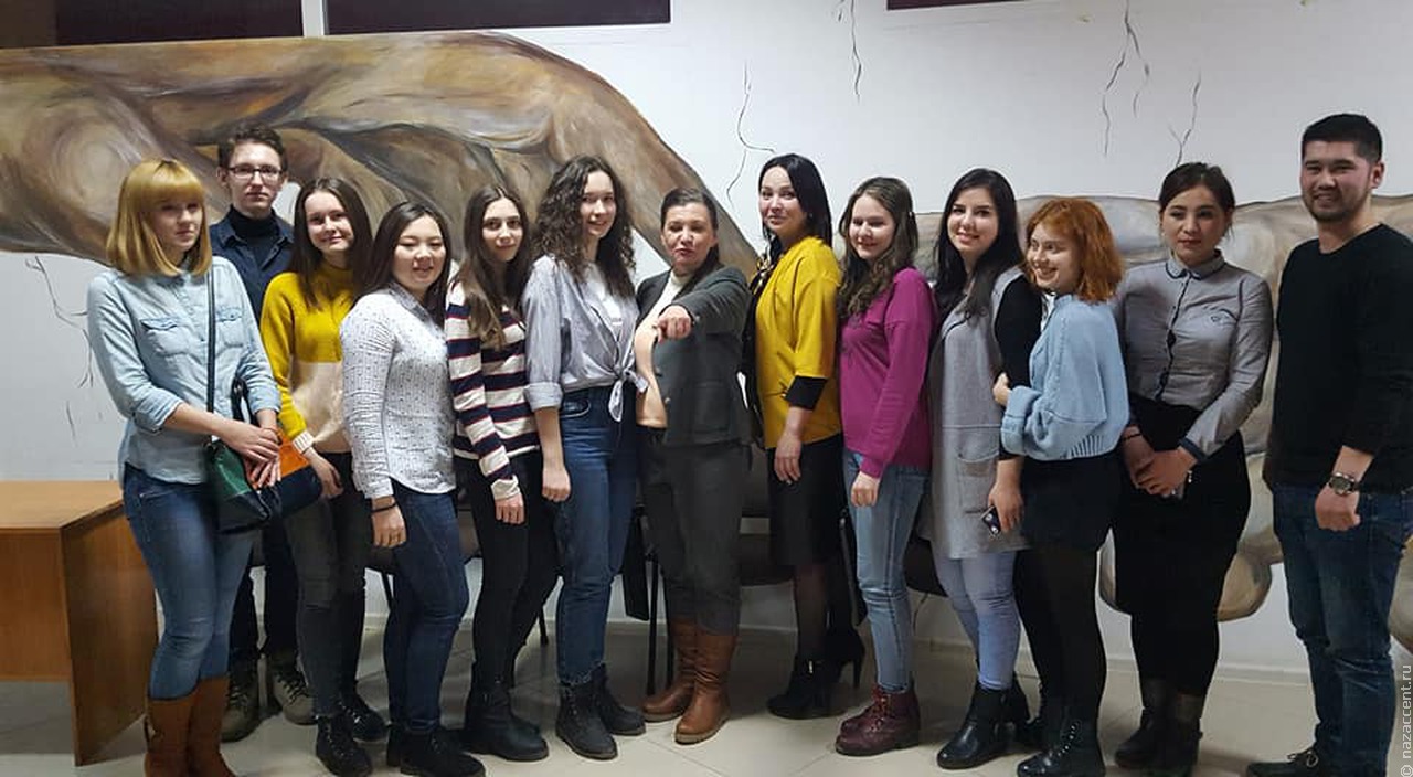Студенты Школы в Астрахани встретились с Маргаритой Лянге