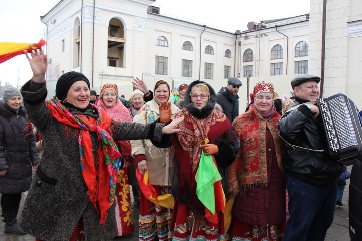В Казани отгуляли Широкую Масленицу
