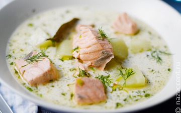 Лохи-кейто – уха по-карельски со сливками