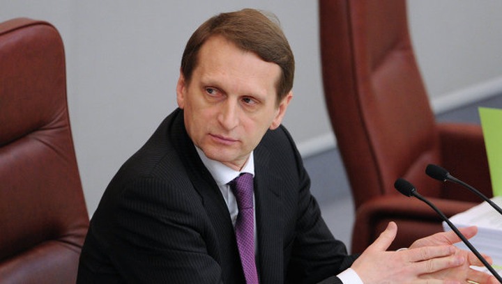 Нарышкин призвал следить за чистотой русского языка