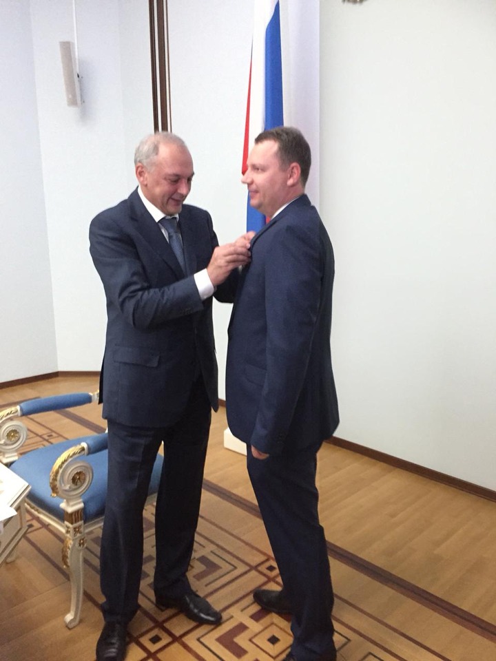 Ротэрмеля наградили за заслуги перед Отечеством